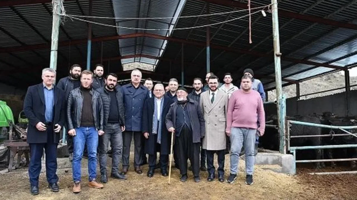 Kayserili üreticilere damızlık manda dopingi