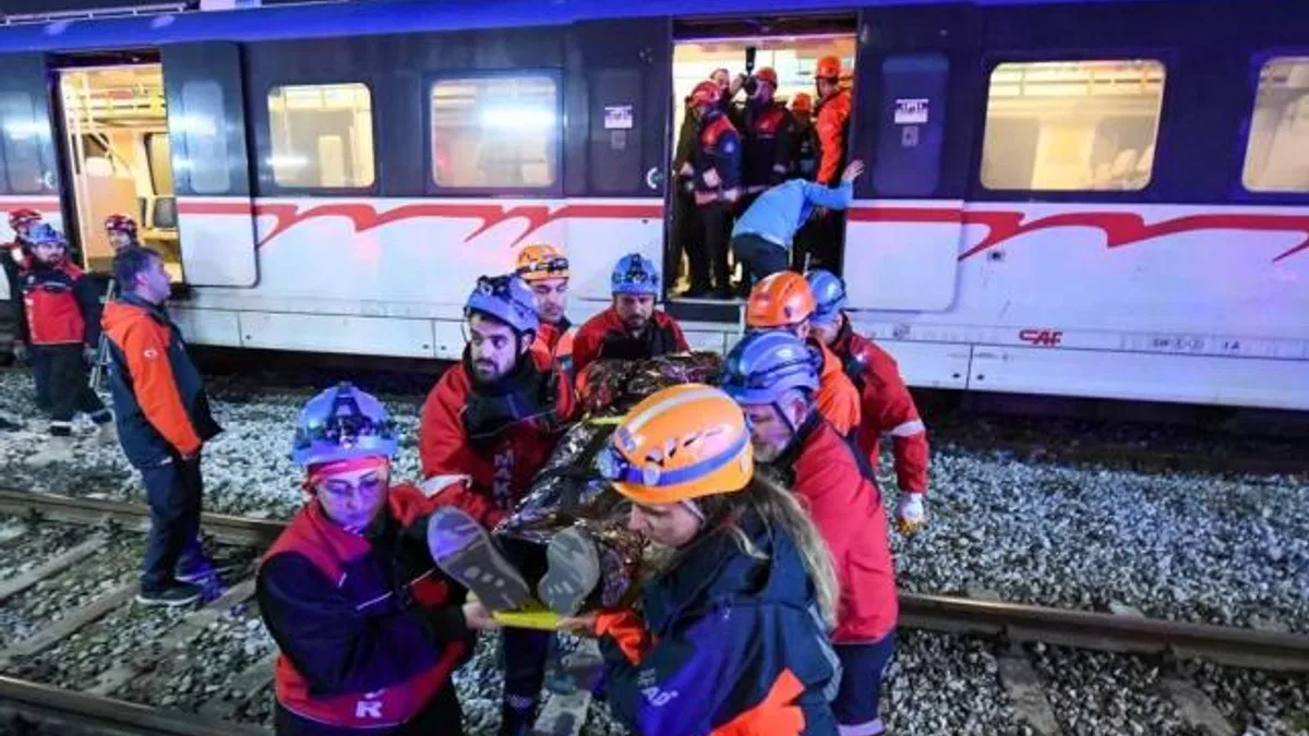 İZBAN İstasyonu’nda tatbikat gerçeği aratmadı
