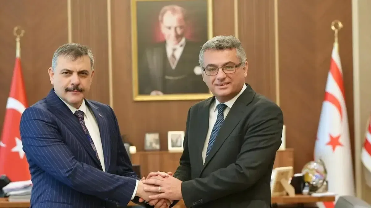 İçişleri Bakanı Mustafa Çiftçi KKTC’de