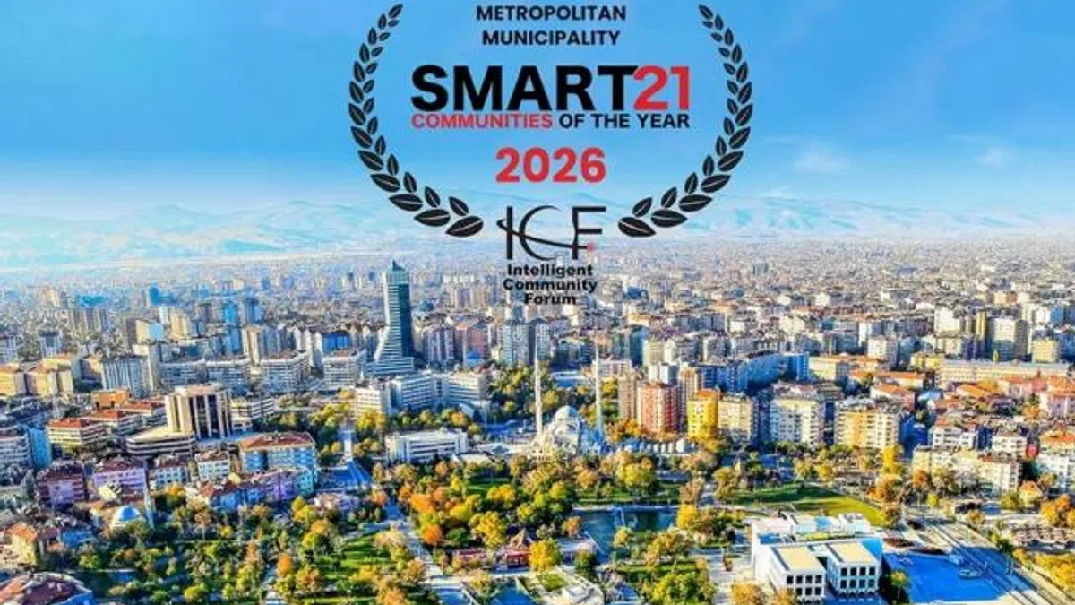 Konya’ya ‘2026 Smart21 Topluluğu’ unvanı… Dünyanın en akıllı 21 şehrinden biri oldu