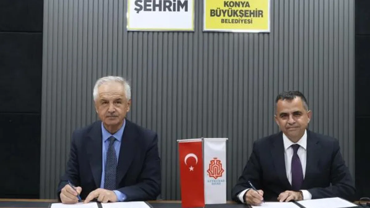 Konya ve Alanya belediyelerinden tarihi iş birliği