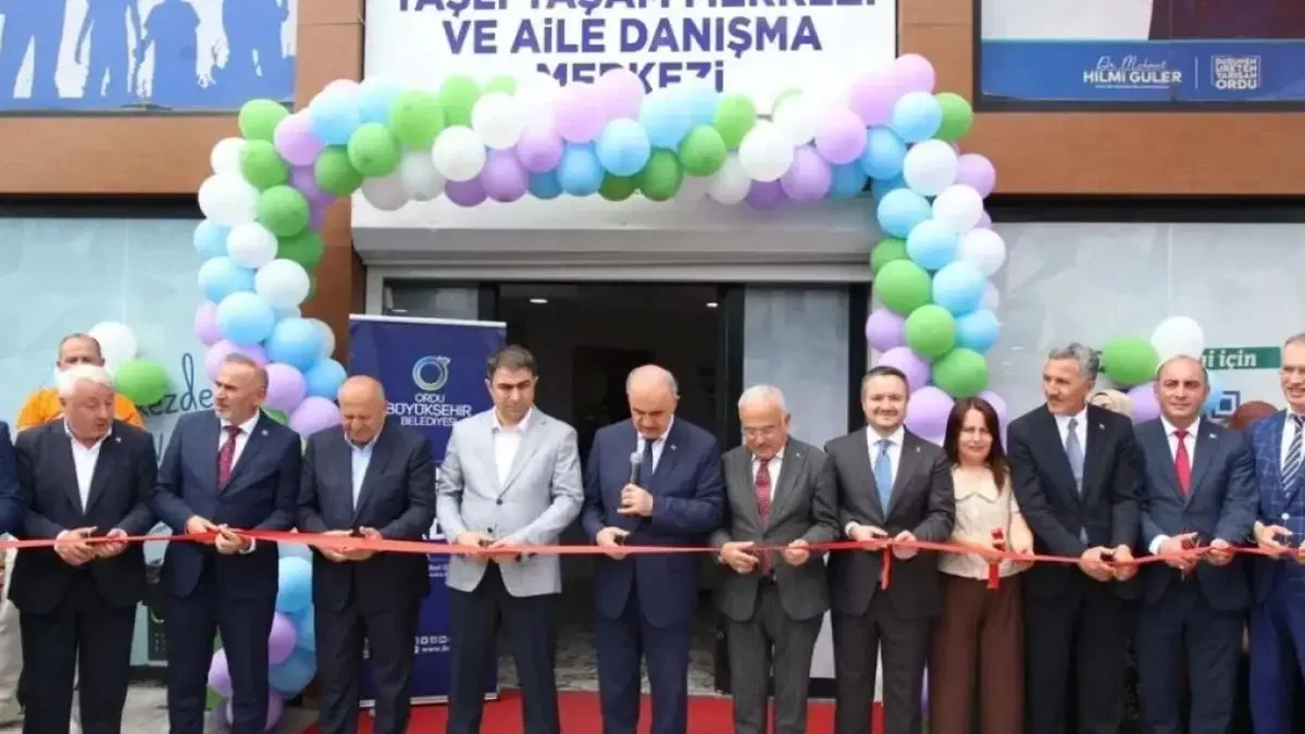 Ordu’da Yaşlı Yaşam Merkezi ve Aile Danışma Merkezi açıldı