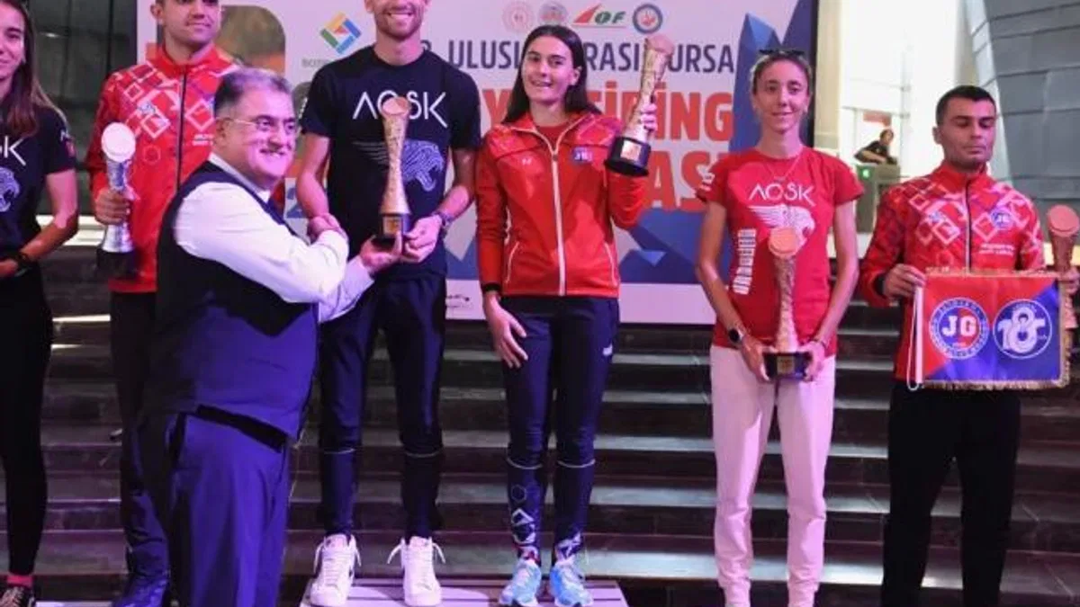 Bursa Osmangazi’de oryantiring yarışları nefes kesti