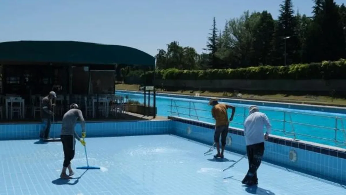 Eskişehir Kentpark plajında geri sayım