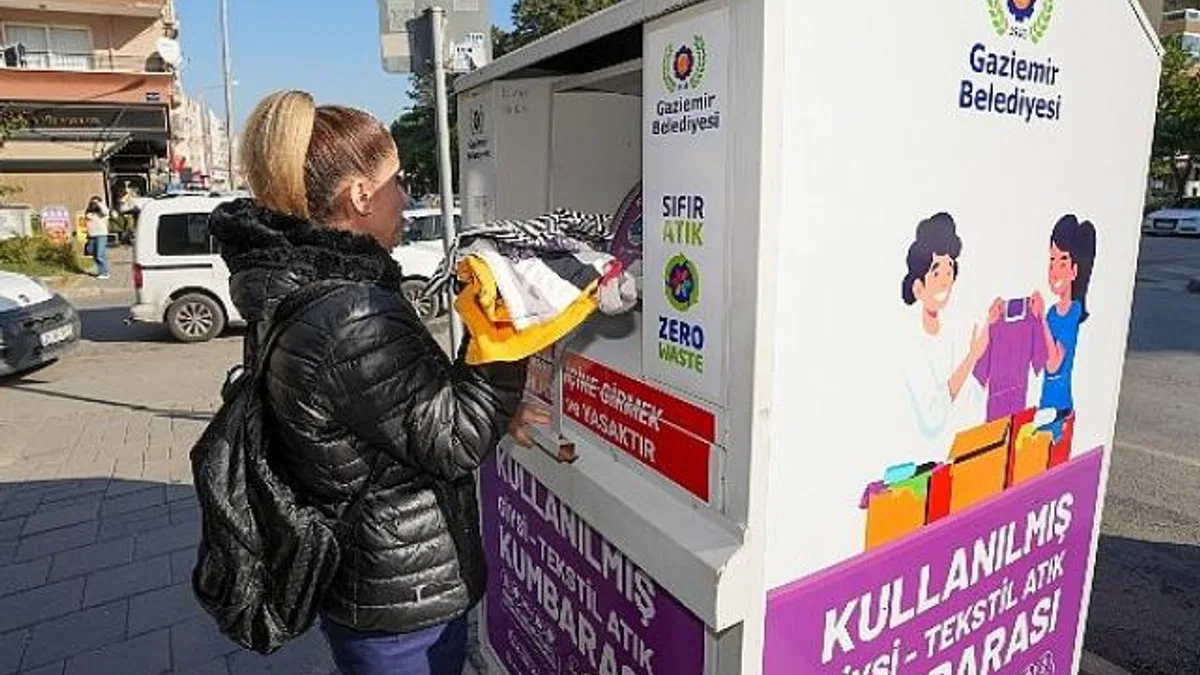 Tekstil kumbarasından Gaziemir’in kasasına 3 milyon 450 bin lira gelir