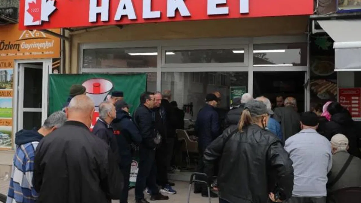 İzmit’te ‘Halk Et’e bayram molası