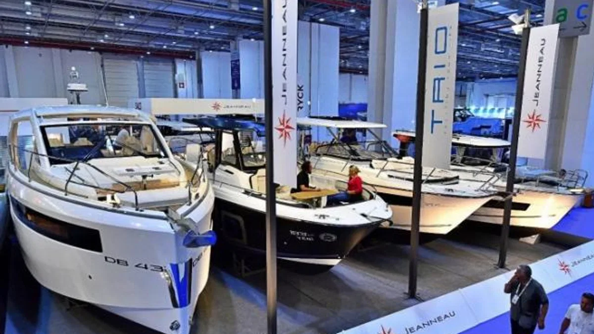 Milyonluk tekneler vitrine çıktı