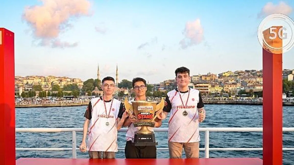 Vodafone FreeZone 5G Kıtalararası Brawl Stars Turnuvası’nda şampiyon Döner Kebap takımı