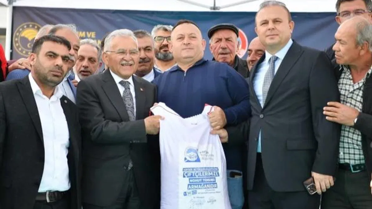 Kayserili çiftçiye 1.2 milyar liralık destek