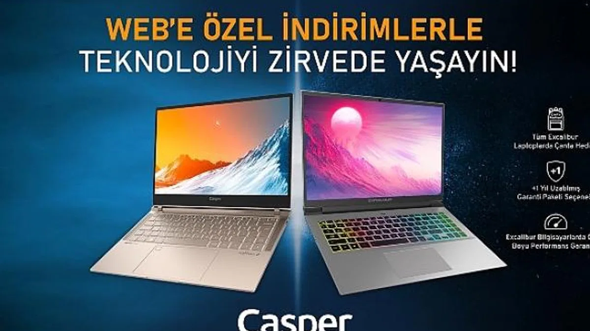 Casper’dan Oyun Tutkunları ve Profesyoneller İçin Web’e Özel Ayrıcalıklı Avantajlar!