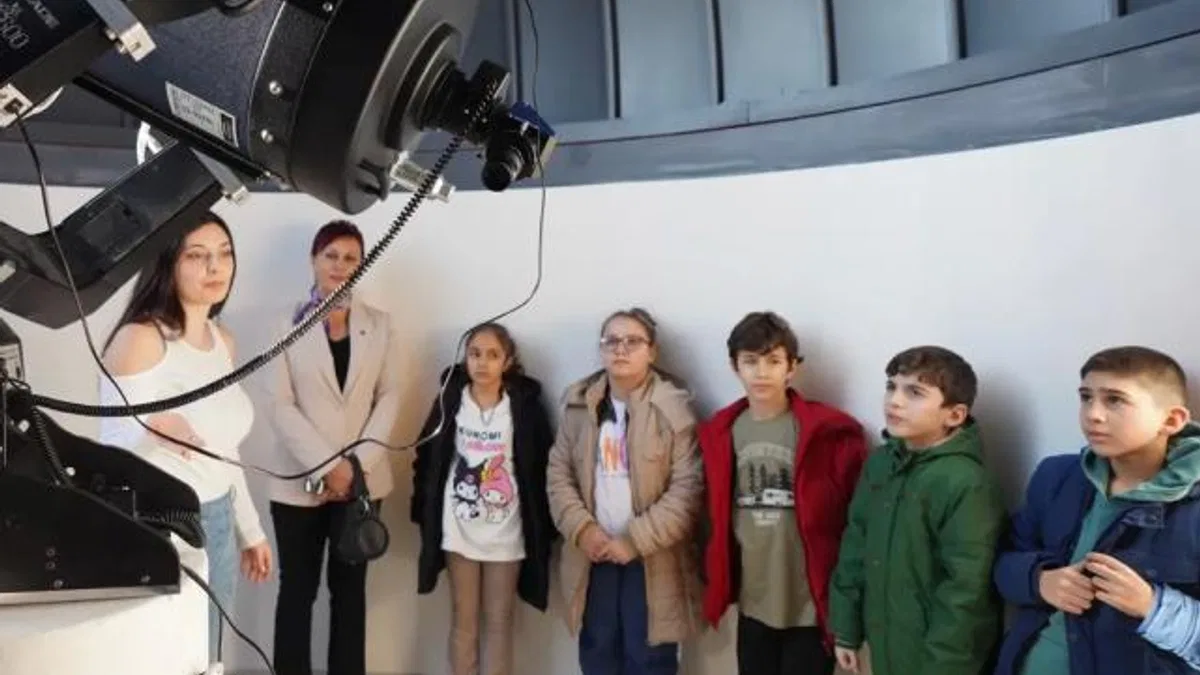 Aziz Sancar Bilim ve Sanat Merkezi geleceğin bilim insanlarını ağırladı