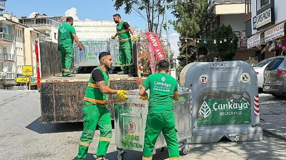 Çankaya Belediyesi “Tertemiz Çankaya” için çalışıyor.
