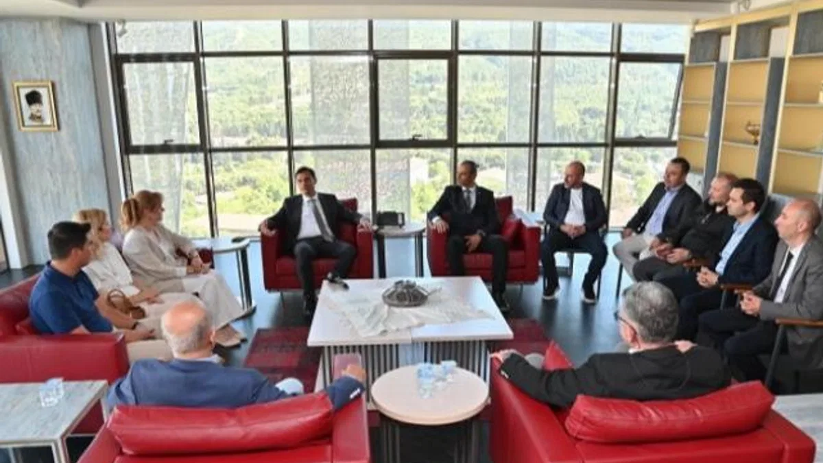 İnşaat Mühendisleri Odası’ndan Başkan Zeyrek’e ziyaret