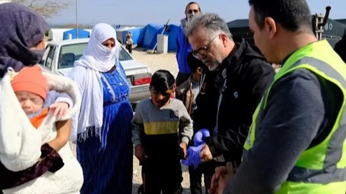 Adana Büyükşehir’den tarım işçilerine sağlık hizmeti