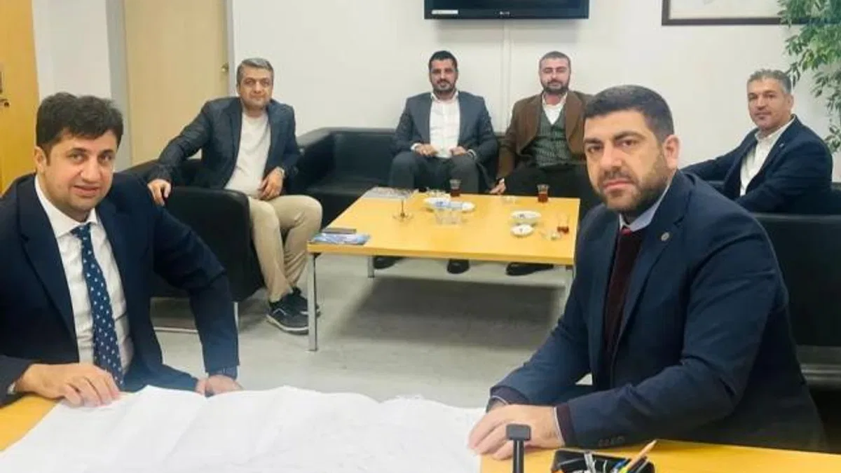 AK Parti Mardin İl Başkanı’ndan Türk Telekom’a ziyaret