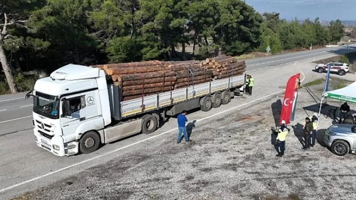 Orman ürünleri taşımacılığında dijital takip dönemi