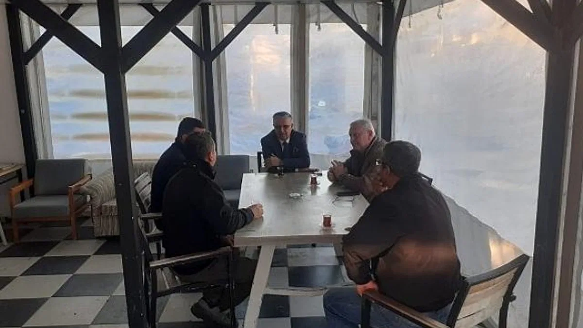 Başkan Topaloğlu’ndan Hurdacılar Sitesi esnafına ziyaret