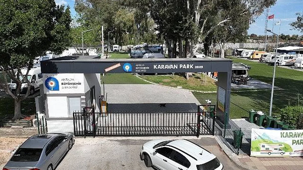 Karavan Park, tatilcilerin gözdesi oldu