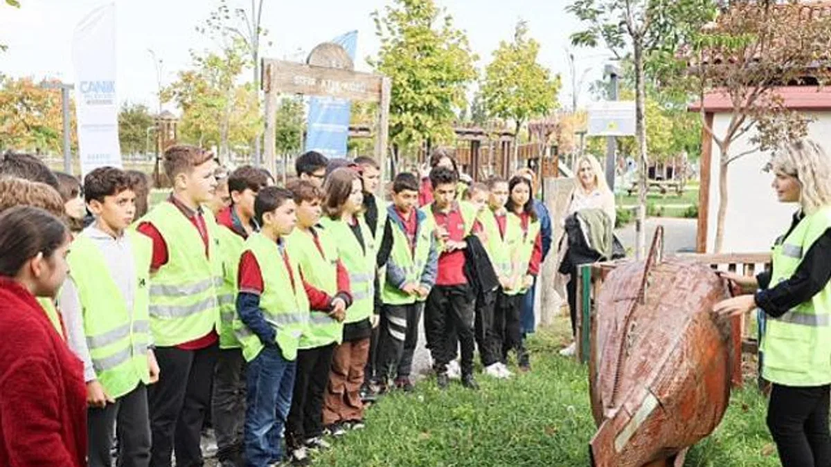 Canik’te 4856 Çocuk ve Gence Sıfır Atık Eğitimi