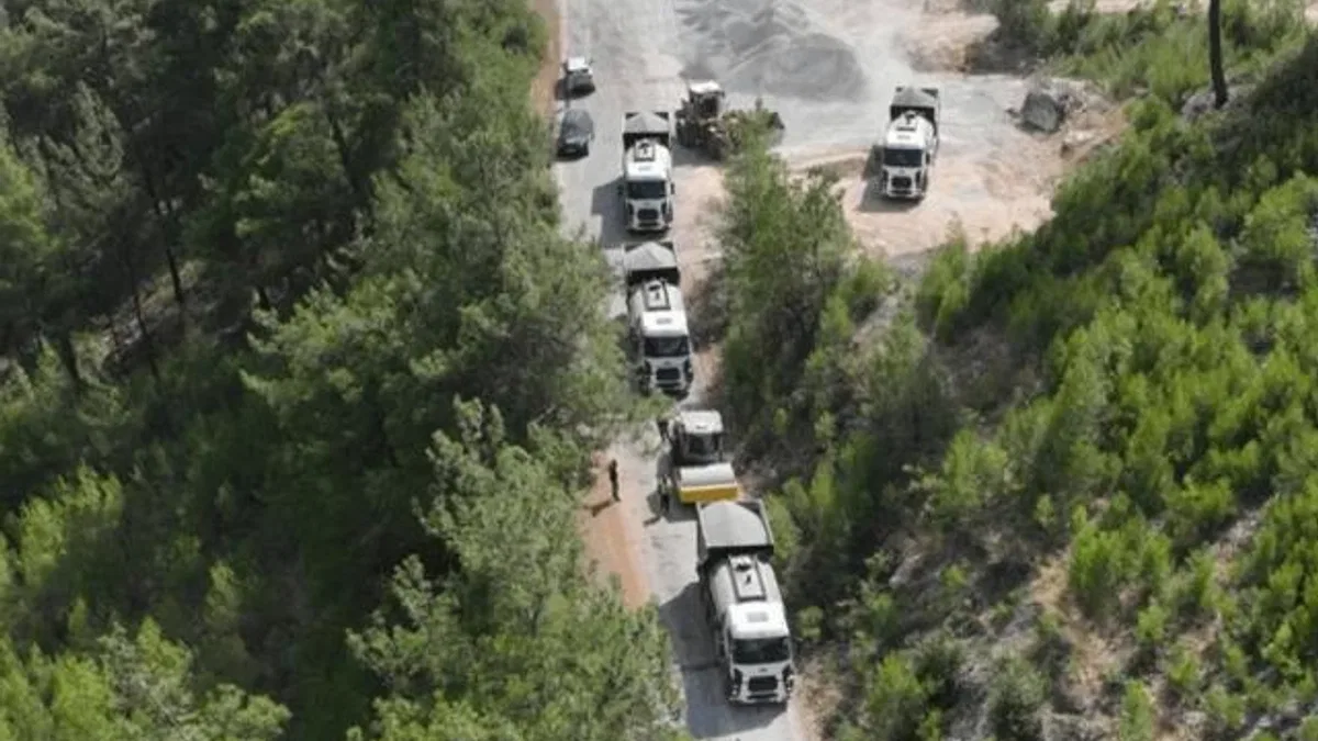 Balıkesir’de Delice Yolu baştan sona yenilendi