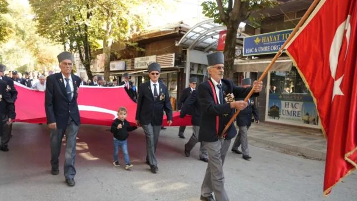 Bursa Yenişehir’de Gaziler Günü coşkuyla kutlandı
