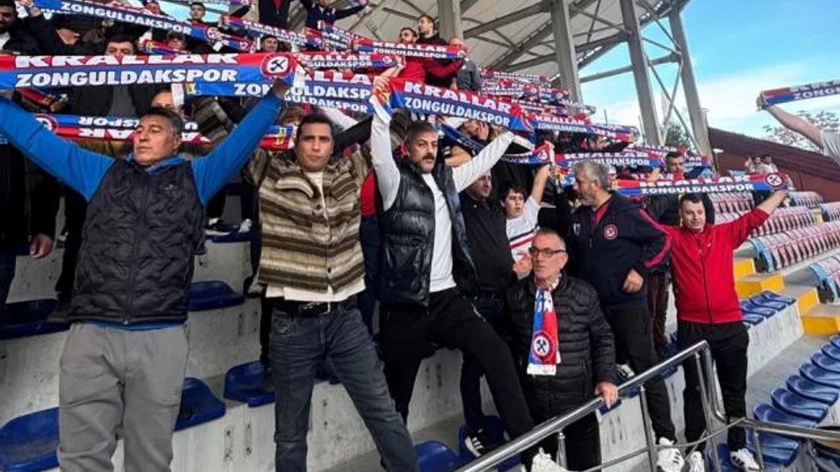 Almanya’dan Zonguldakspor’un taraftar grubu ‘Krallar’a anlamlı destek