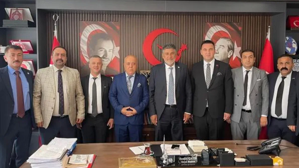 TÜMKON’dan Milli Yol Partisi’ne ziyaret