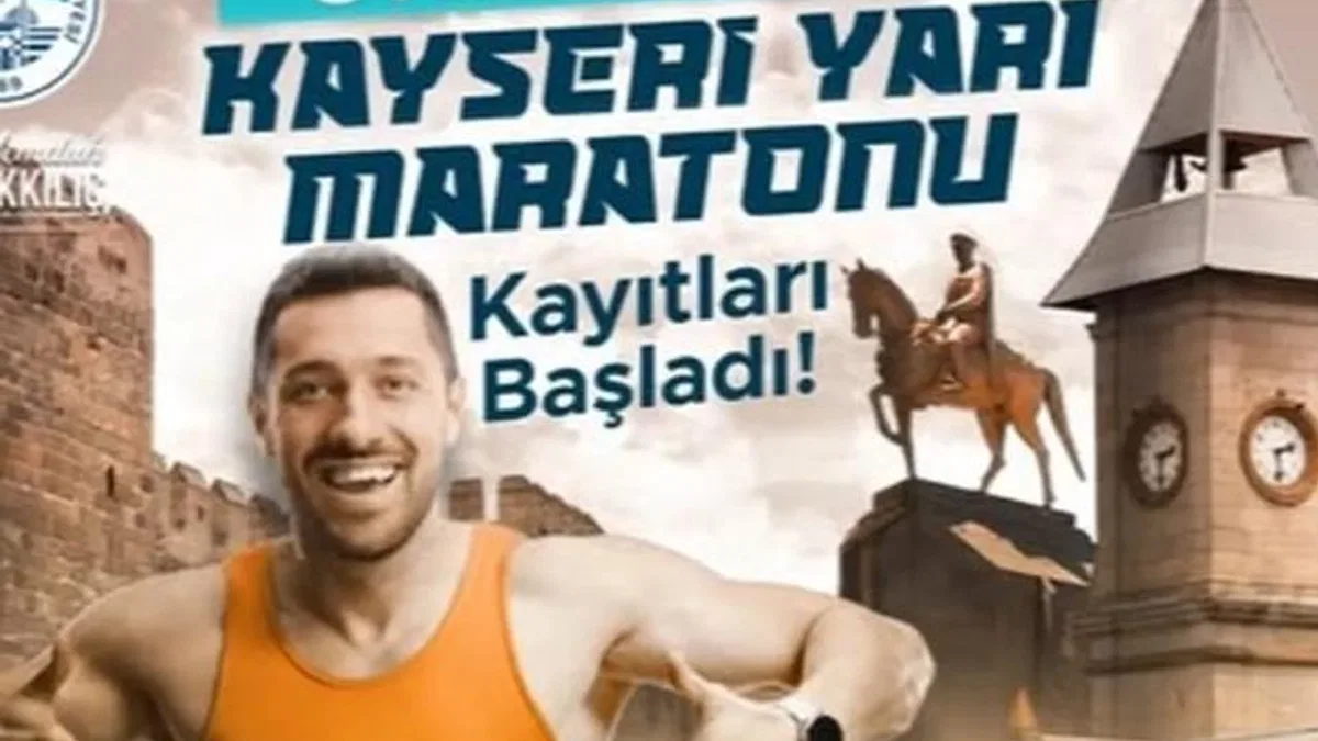Uluslararası Kayseri Yarı Maratonu için geri sayım