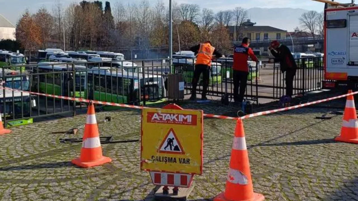 Kocaeli’de ‘A’ takımından hızlı müdahale!