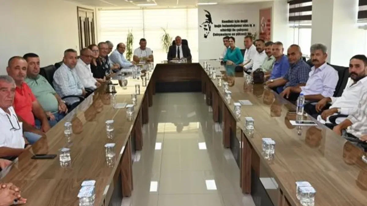 Manisa MASKİ Yunusemreli muhtarları dinledi