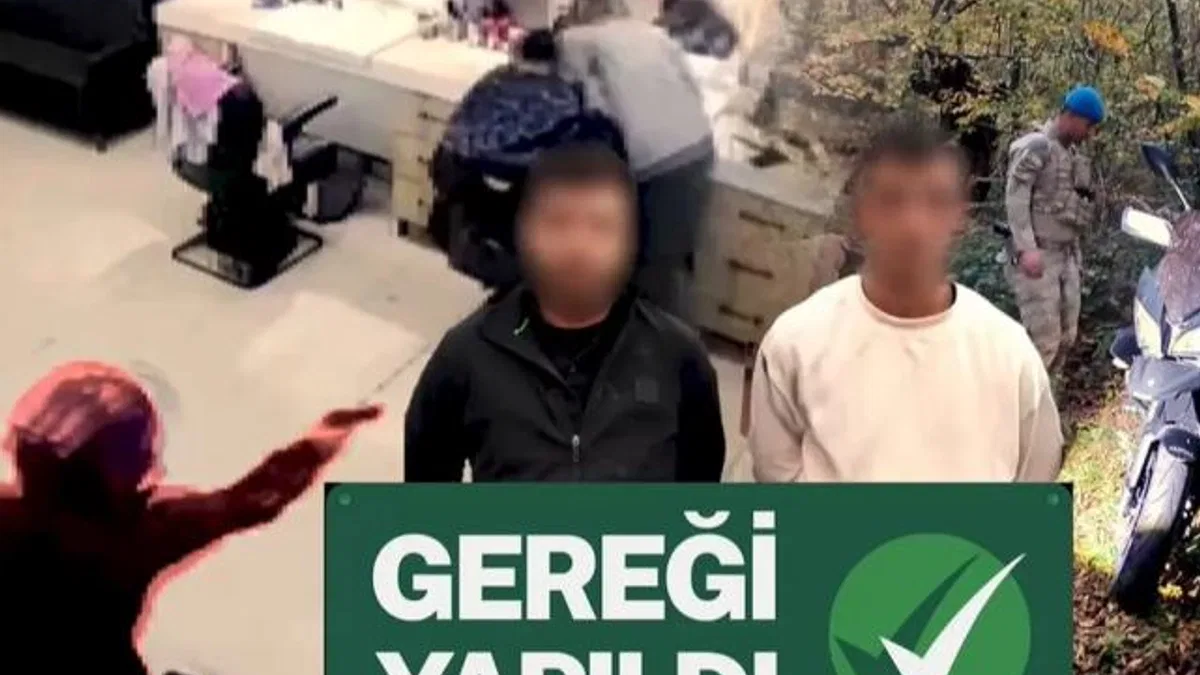Berber dükkanına silahlı saldırının gereği yapıldı! Şüpheliler Bartın’da yakalandı