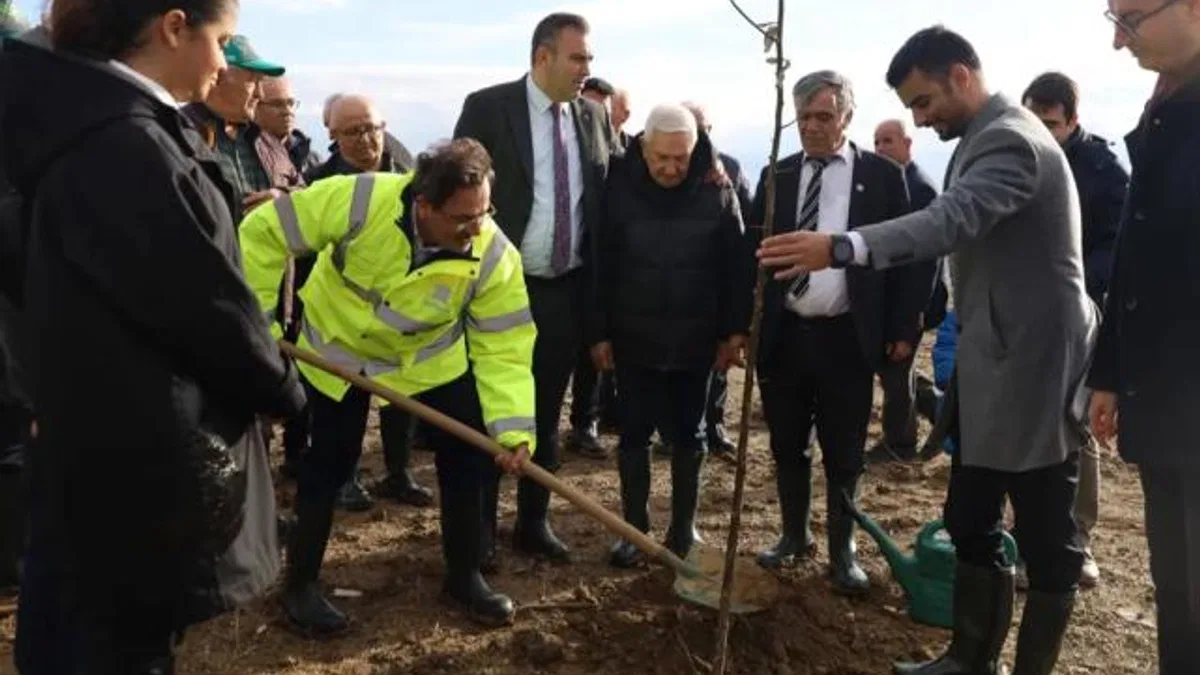 Bursa Karacabey’de şehit Aybüke öğretmen anısına hatıra ormanı