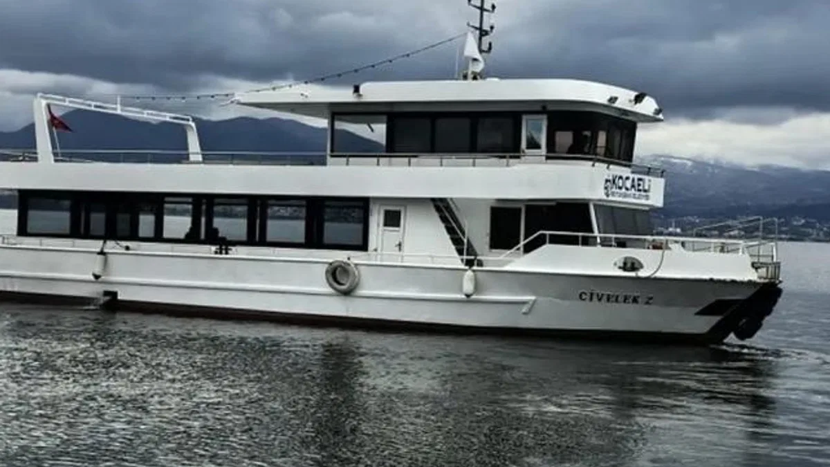 Kocaeli’de deniz ulaşımına yeni yolcu motoru