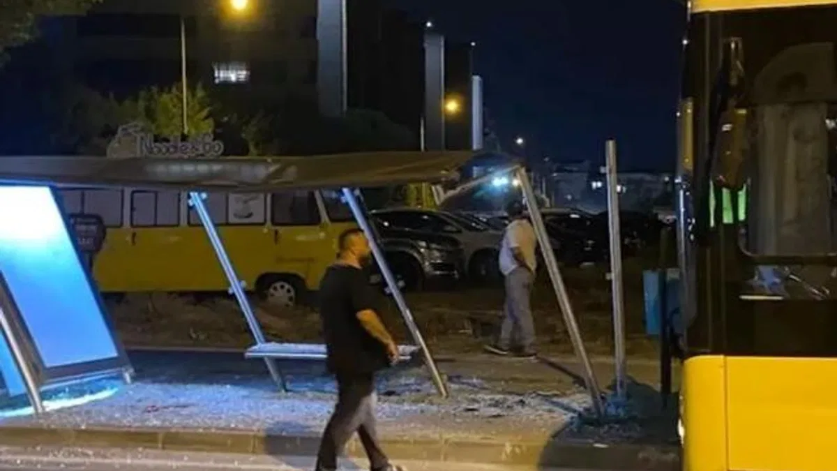 Bursa’da facianın eşiğinden dönüldü! Otobüs durağını göremedi…