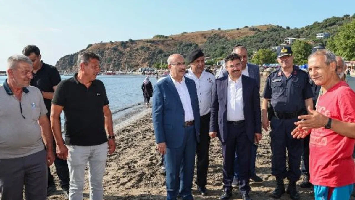 Bursa Valisi Demirtaş’tan Mudanya sahillerine denetim