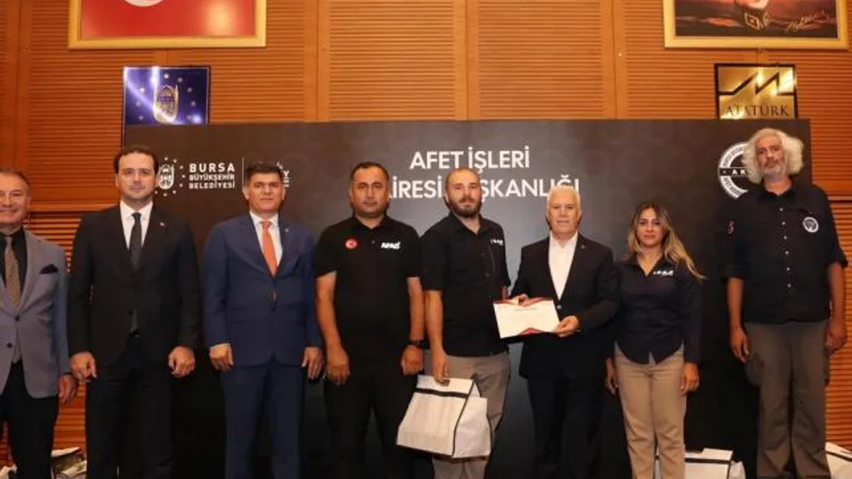 Bursa’nın orman kahramanlarına bir teşekkür de Büyükşehir’den