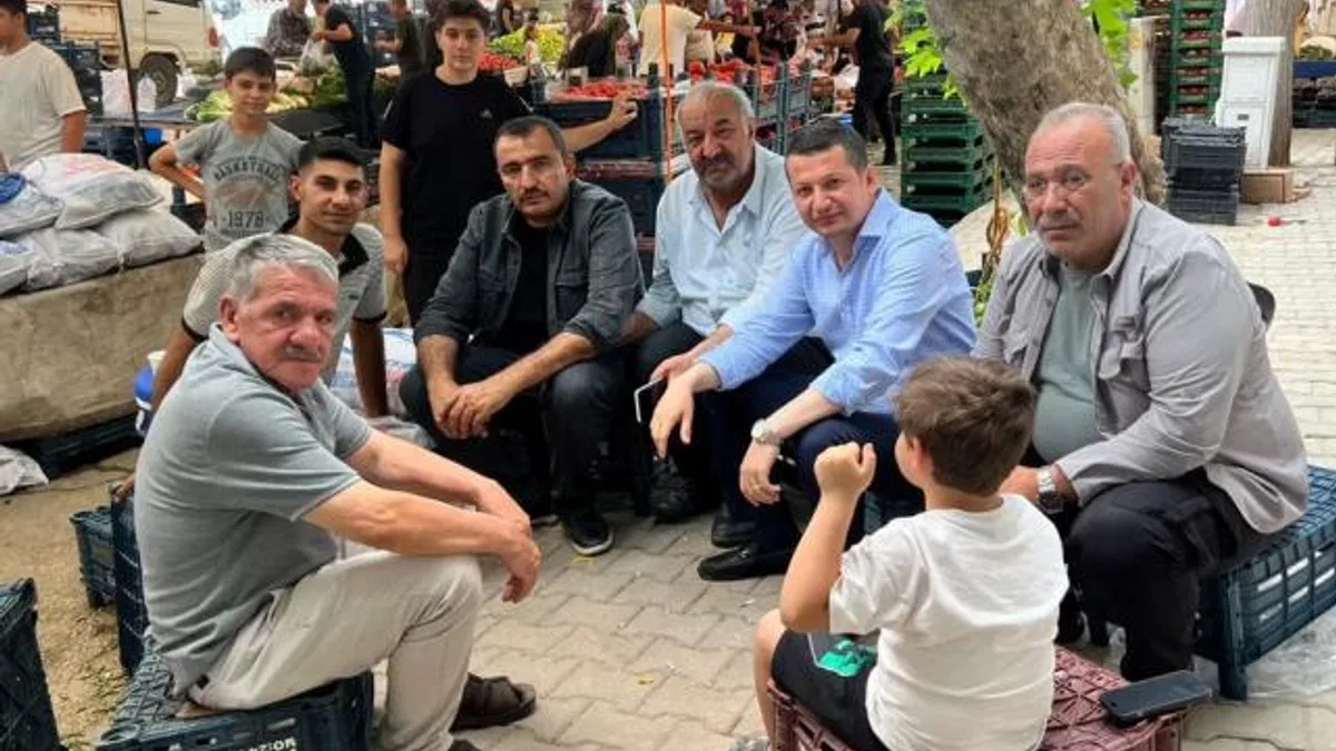 Başkan Olgun’dan Adıyaman Semt Pazarı’na samimi ziyaret