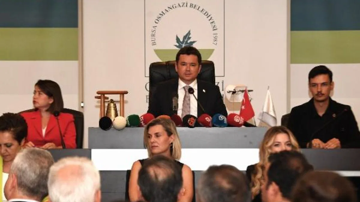 Bursa Osmangazi de ağaçlandırma çalışmalarına katkı verecek
