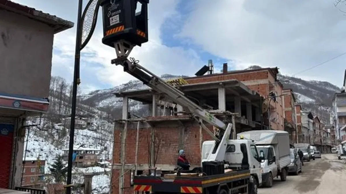 Ordu Tepealan ışıl ışıl oluyor