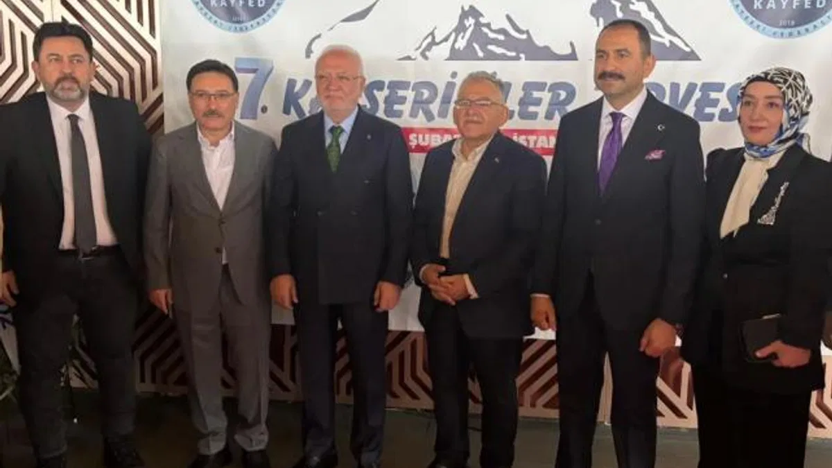 İstanbul’da Kayserililer zirvesi
