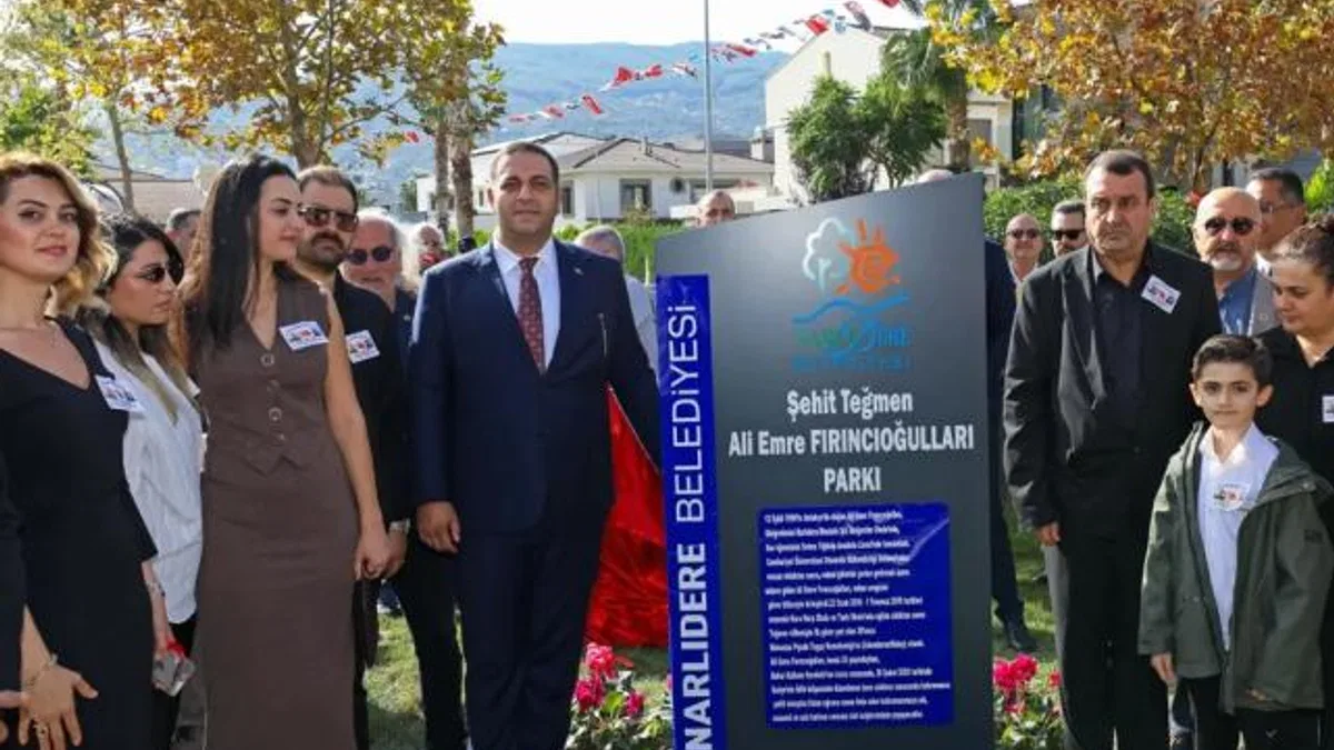 Şehit Teğmen’in adı Narlıdere’de yaşayacak