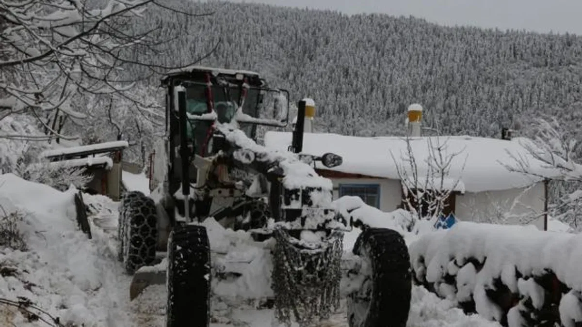 Artvin’de kar 125 köye ulaşımı kesti!