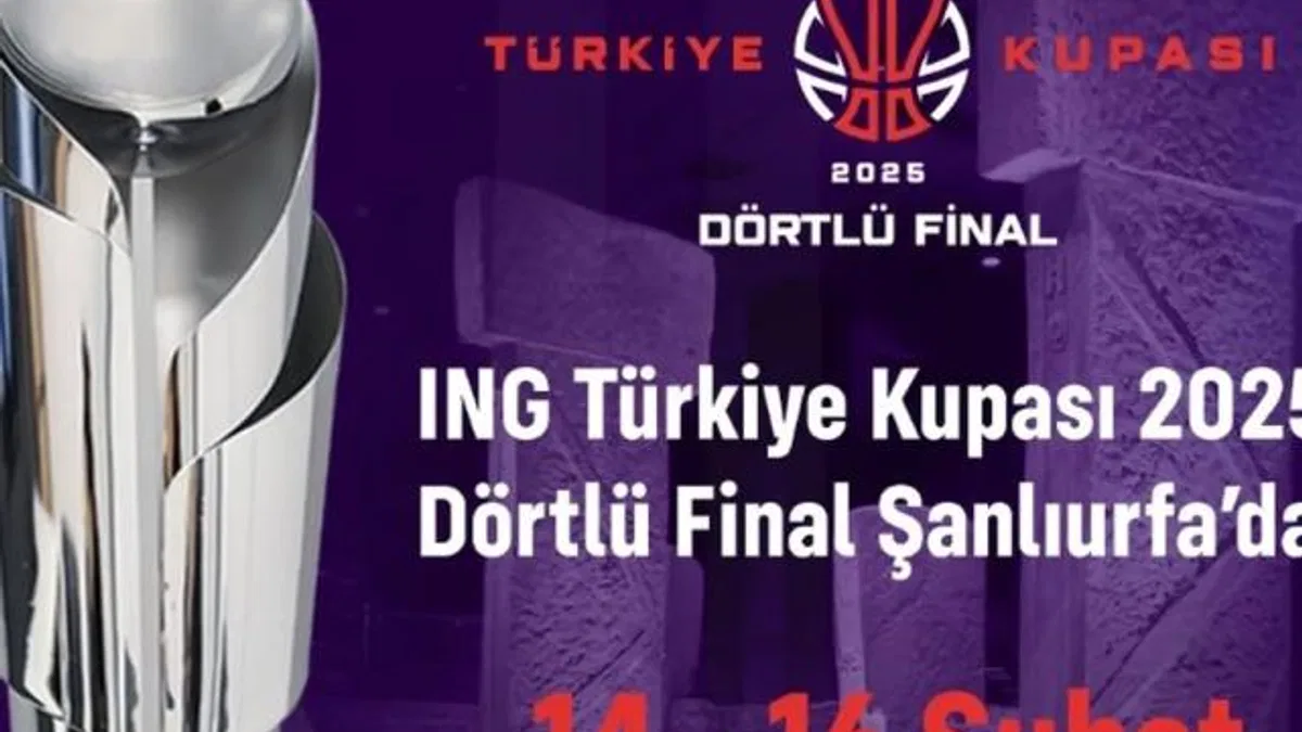 ING Türkiye Kupası Final Four heyecanı Şanlıurfa’da