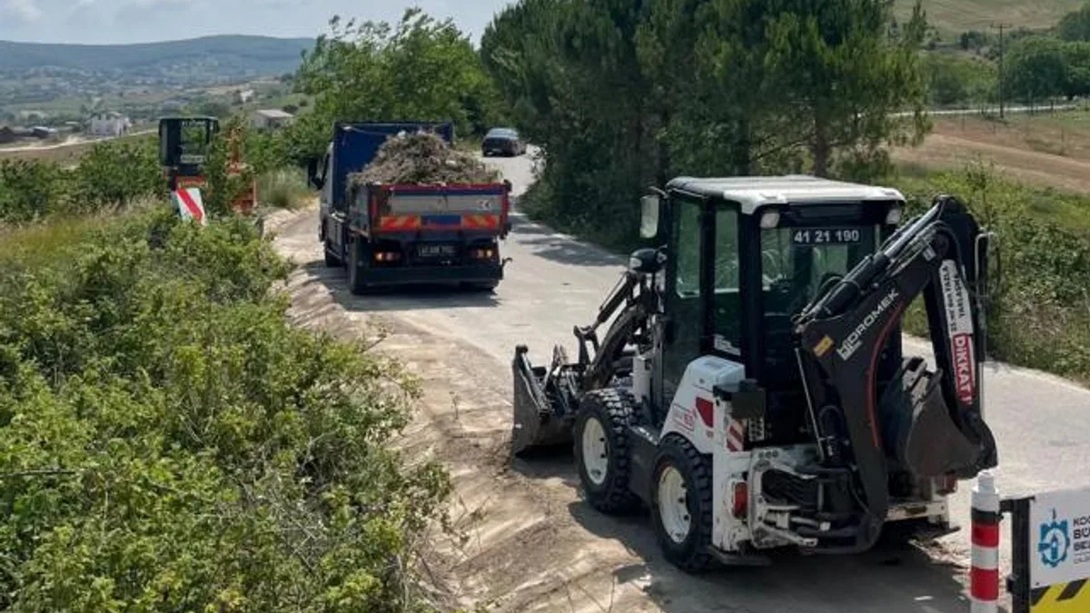 Kocaeli’de Kandıra ve Kartepe’de V kanal temizliği;