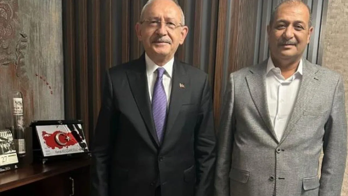 Gelecek Partisi Mersin İl Başkanı Karış’tan, Kılıçdaroğlu ziyareti