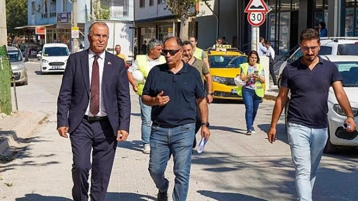 Başkan Işık Gaziemir’de mahalle gezilerine devam ediyor