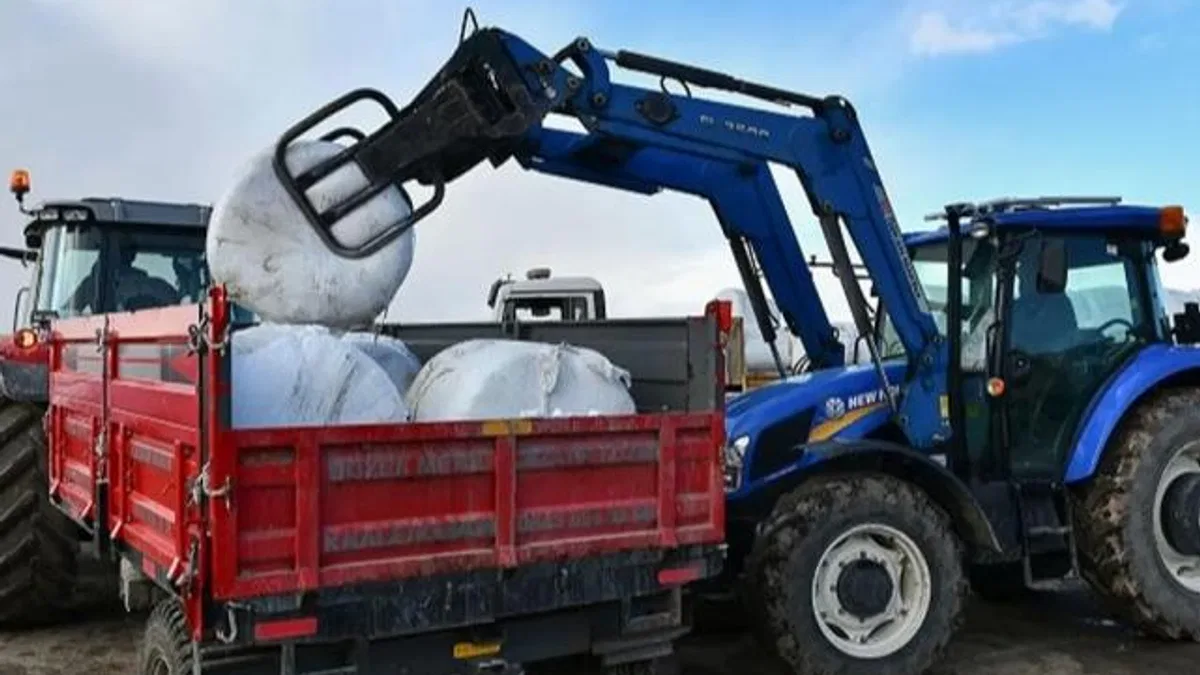 Ankara Büyükşehir’in mısır silajı desteği sürüyor