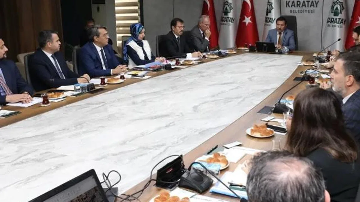 Konya Karatay’da 2024 yılı değerlendirildi