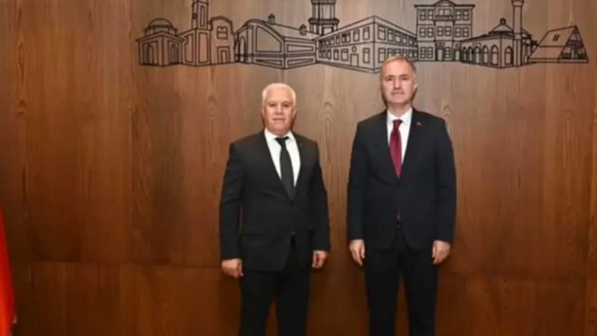 Bozbey’den Başkan Taban’a ziyaret