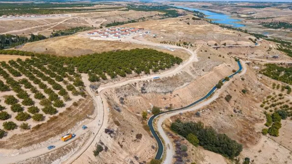 Malatya kırsalına MASKİ’nin altyapısı sürüyor… Depremler sonrası altyapı yenileniyor